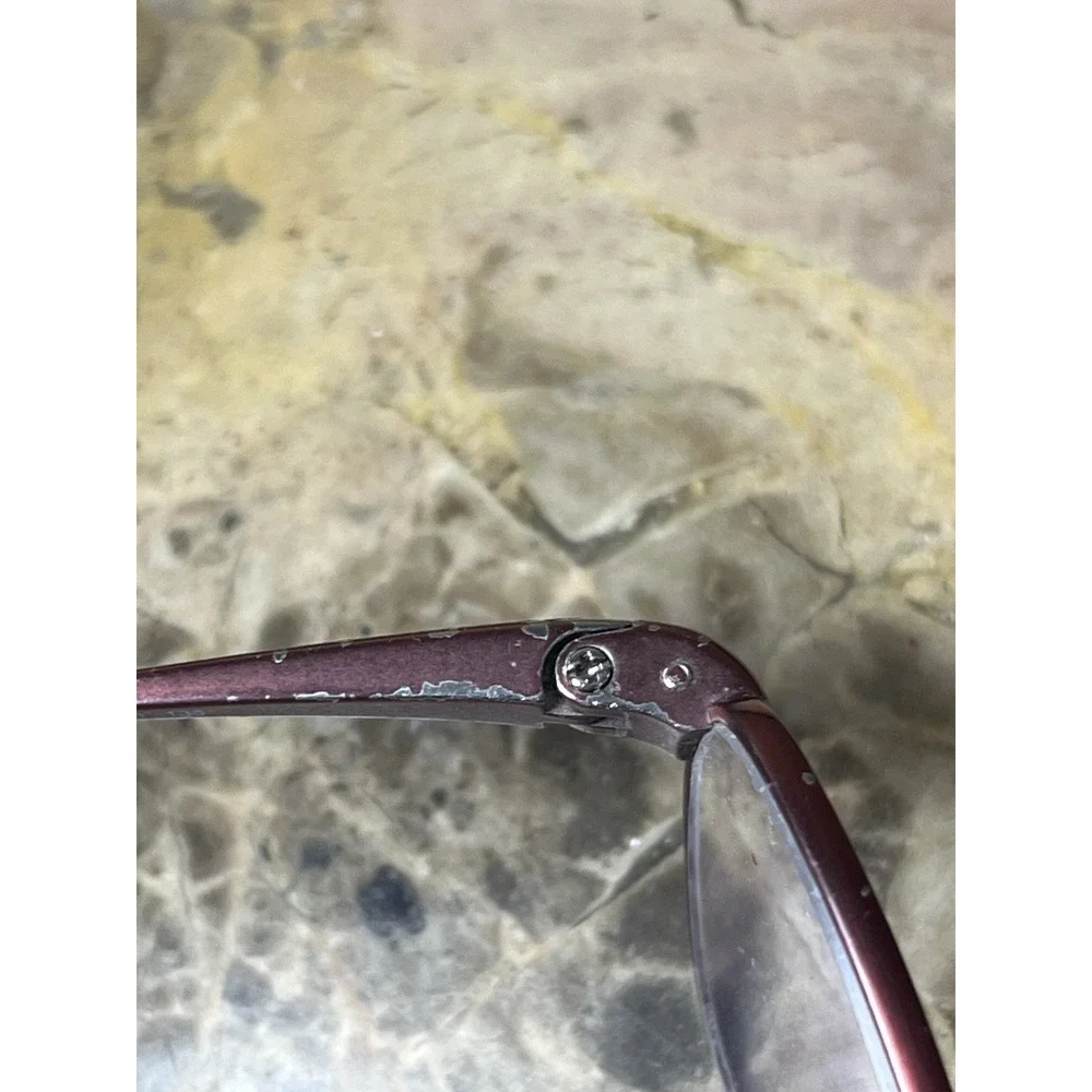 Calvin Klein 100% Titanium Japan Eyeglasses Frames 581 7 Shiny Pink  50-16-135